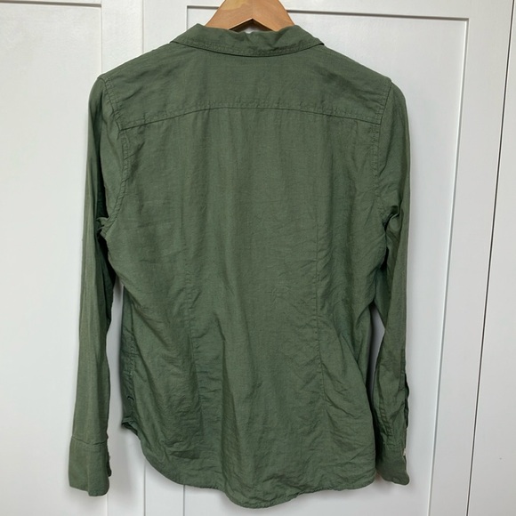 J. Crew Women’s Baird McNutt Linen Shirt - Picture 4 of 5